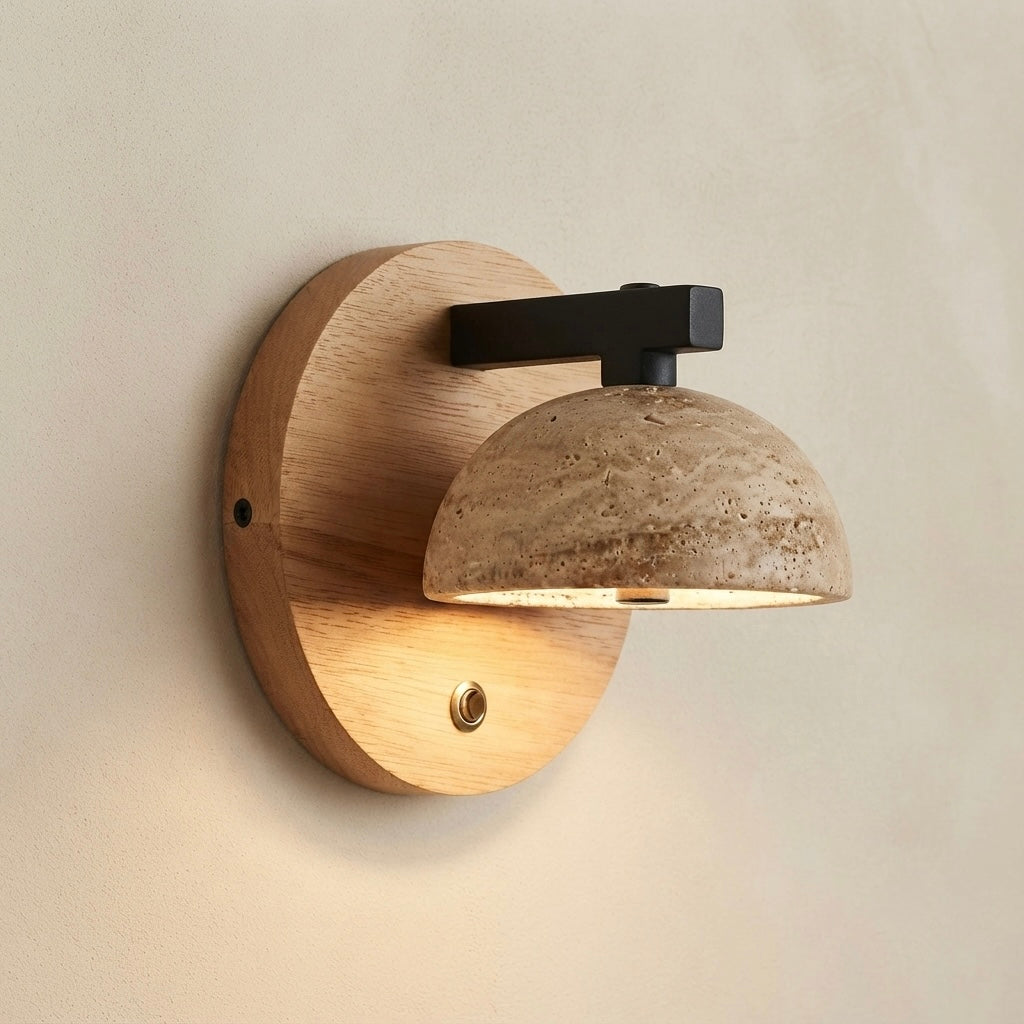 En, Modern, Stone, Sconce, Zen, Luxury