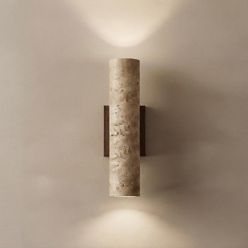 Veda Dome, Dome, Travertine, Japandi, Minimalist, Ceiling Light