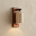 Tada, Japandi, Travertine, Wall Light, Minimalist, Organic