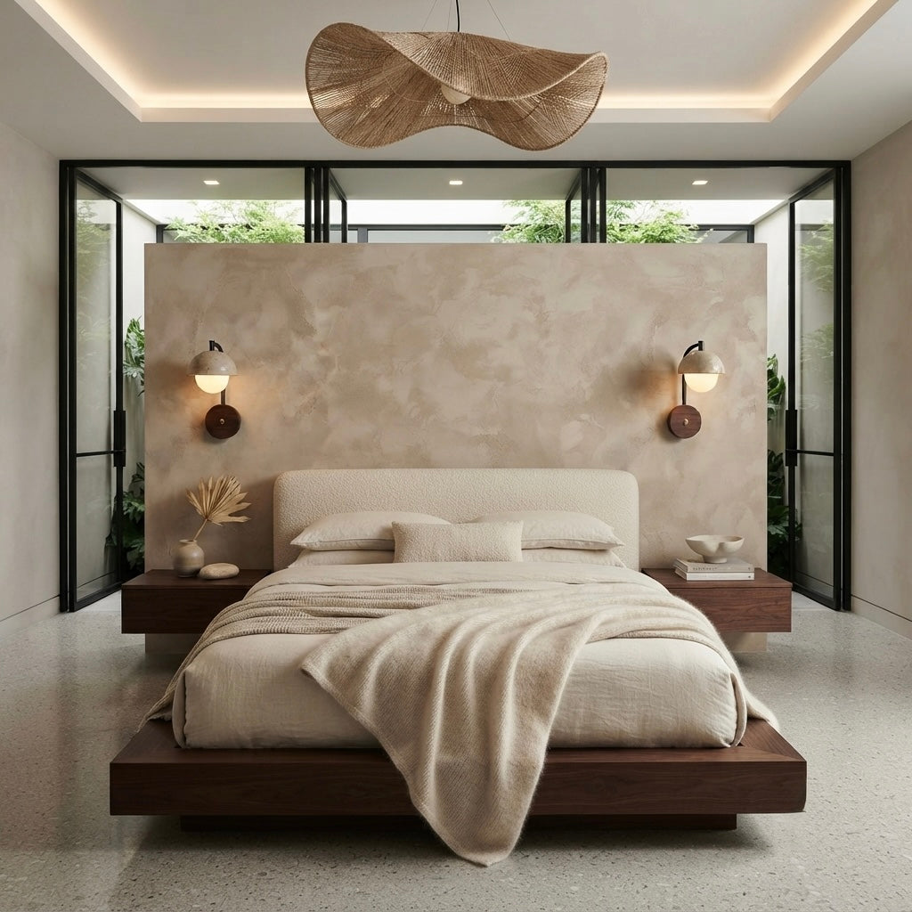 Yuzu Pillar, Vertical, Architectural, Travertine, Statement, Modern