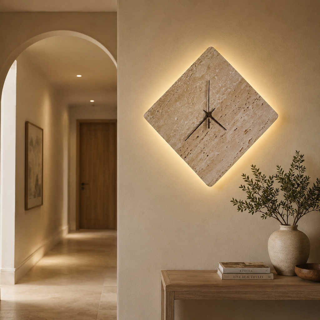 Kaori, Sculptural, Japandi, Sconce, Natural, Stone