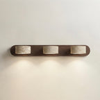 Zenith Bar, Linear, Travertine, Wall Light, Modern, Architectural