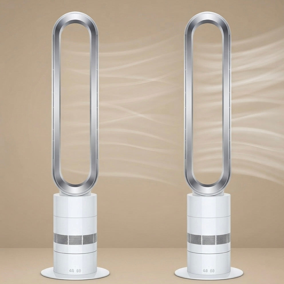 Aeris Sleek Floor-Standing Ultra-Quiet Bladeless Air Circulation Fan