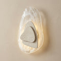 Zentai, Japandi, Travertine, Wall Light, Minimalist, Organic