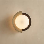 Shin, Architectural, Travertine, Wall Lighting, Contemporary, Earthy