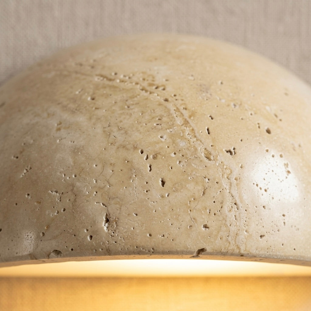 Kairi, Modern, Stone, Sconce, Zen, Luxury