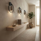 Saku, Modern, Stone, Sconce, Zen, Luxury