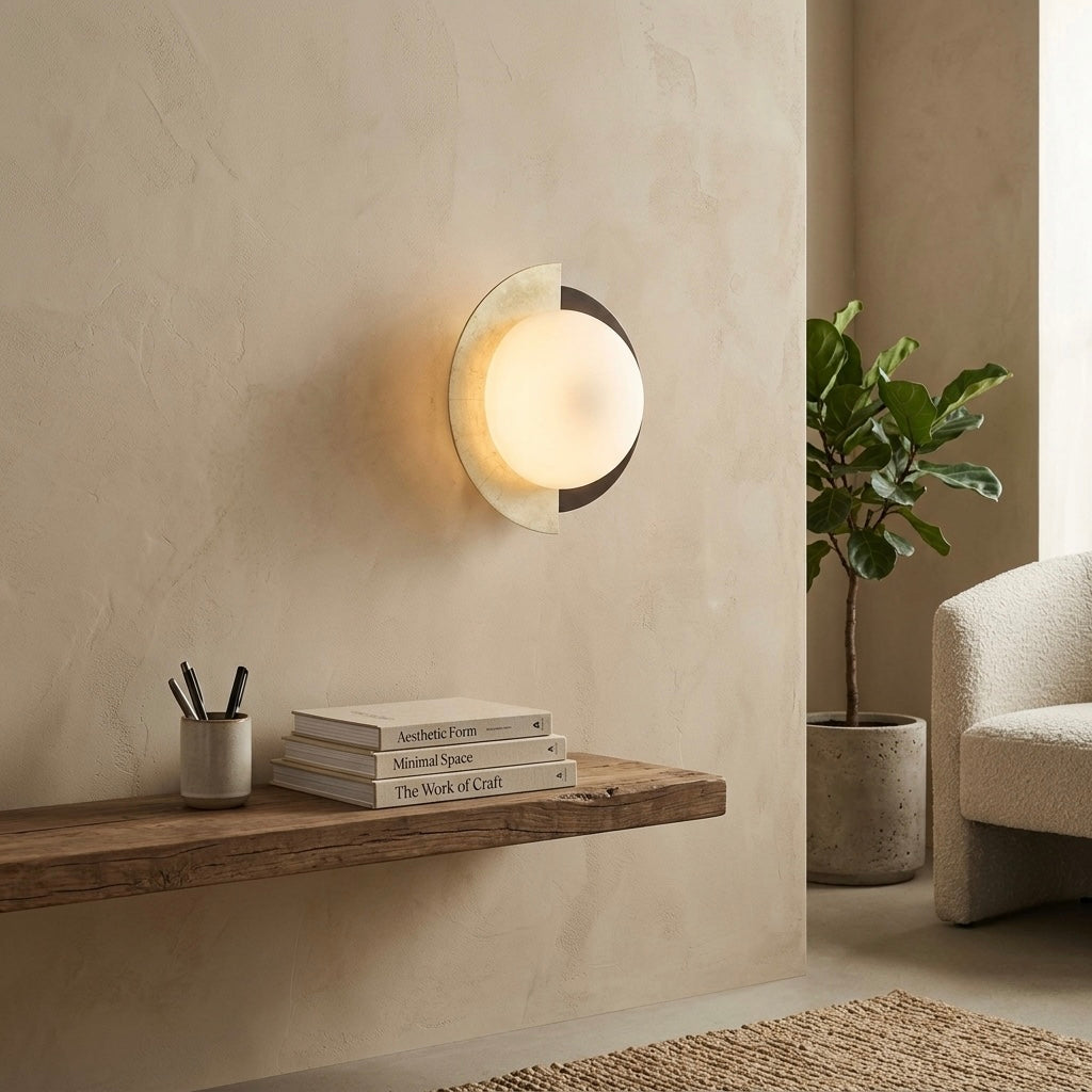 Shin, Architectural, Travertine, Wall Lighting, Contemporary, Earthy